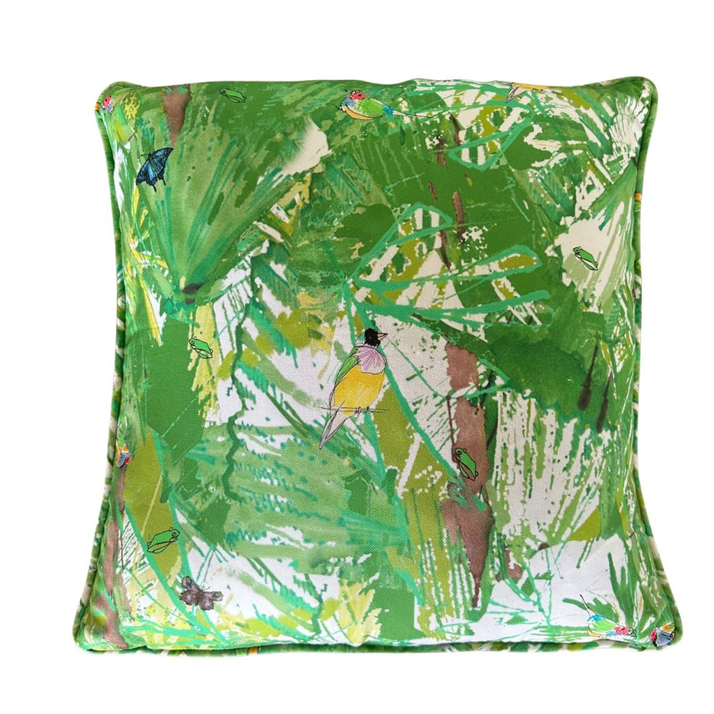 Australian Green Rainforest Cushion
