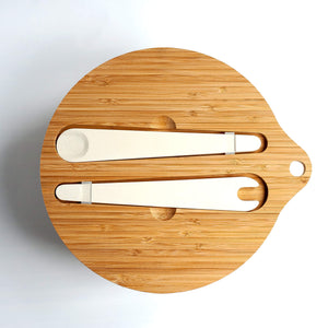 
                  
                    Bamboo lid with salad server
                  
                