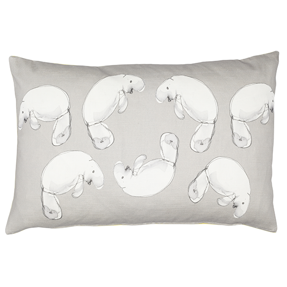 
                  
                    dugong printed rectangular cushion in grey dnd cream 
                  
                