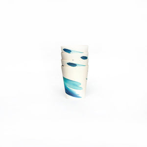 
                  
                    blue wave bamboo cup set of four stacked
                  
                
