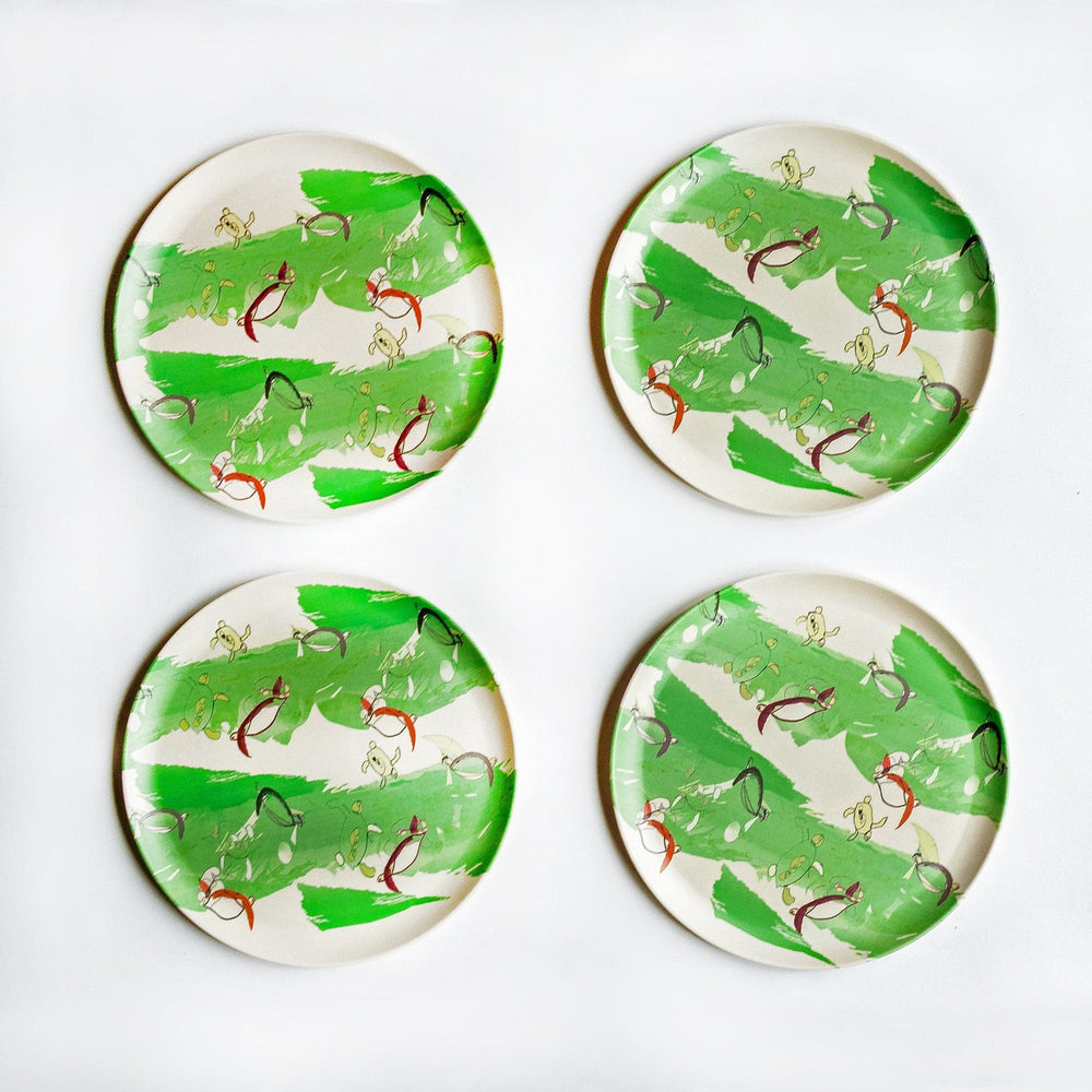 
                  
                    four turtle printed plates 22cm round
                  
                
