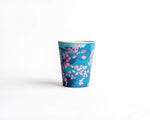 pink coral bamboo cup